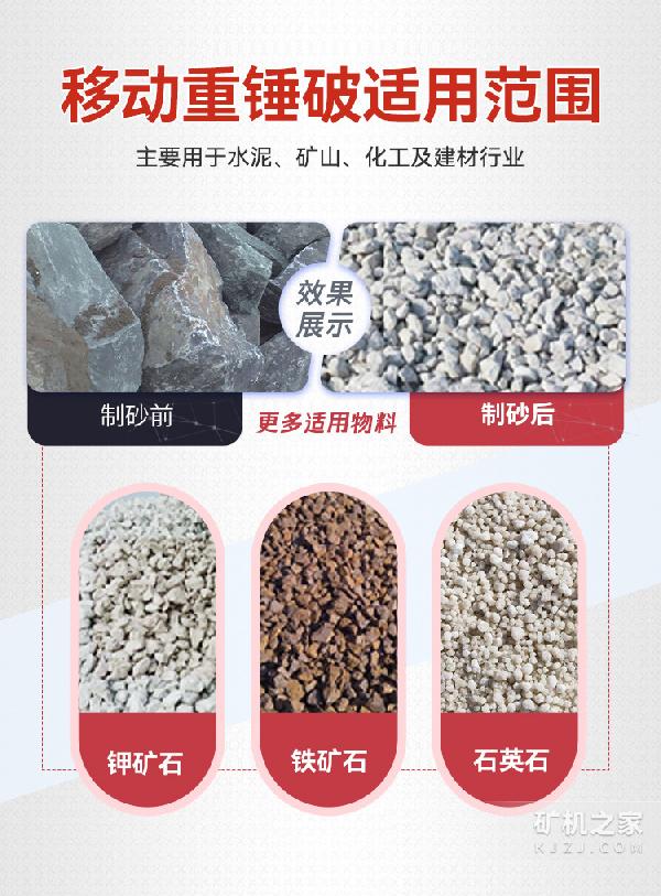 移動(dòng)式重錘破適用范圍