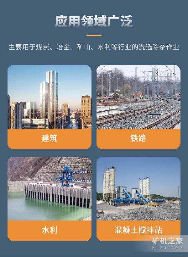 螺旋洗砂機應(yīng)用領(lǐng)域