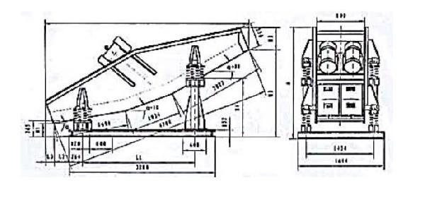 ZDS直線等厚篩結構簡圖-河南振江機械