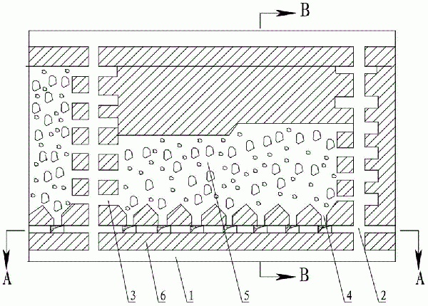 一種淺孔留礦采礦法的底部結(jié)構(gòu)的制作方法