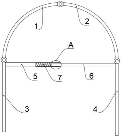 礦洞支撐結(jié)構(gòu)的制作方法