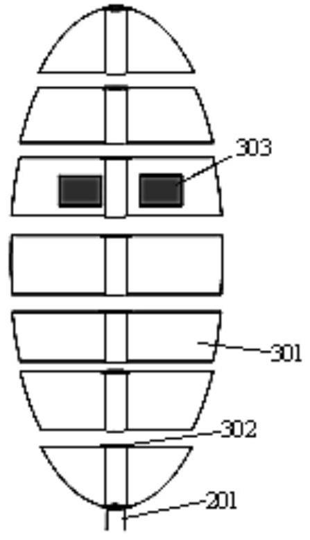 一種用于深海采礦立管的組合式浮體及其采礦系統(tǒng)