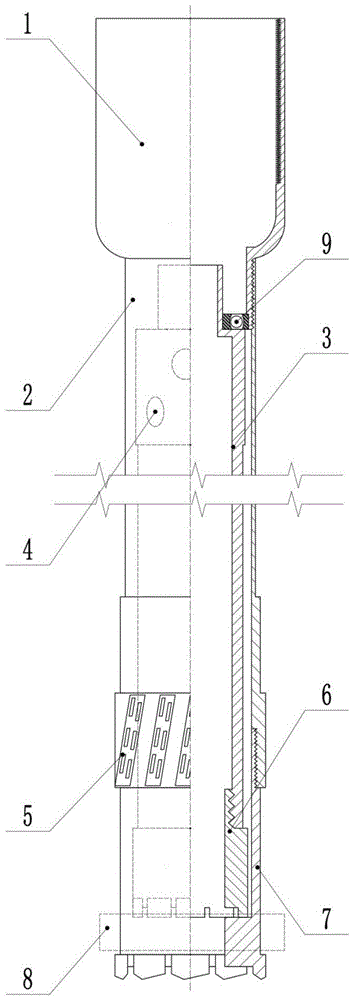 雙管單動(dòng)取芯鉆具的制作方法