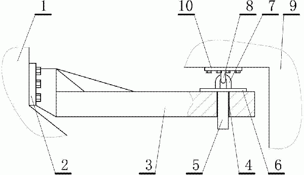 綜掘機二運轉彎裝置的制作方法