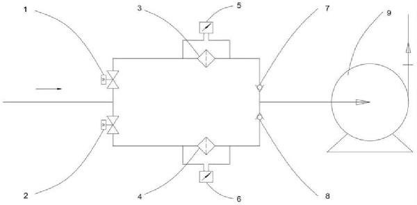 用于鋰電回收濕法浸出工段中浸出液過濾系統(tǒng)的制作方法