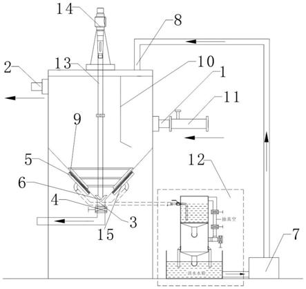 一種攪拌站廢漿水濃縮裝置的制作方法