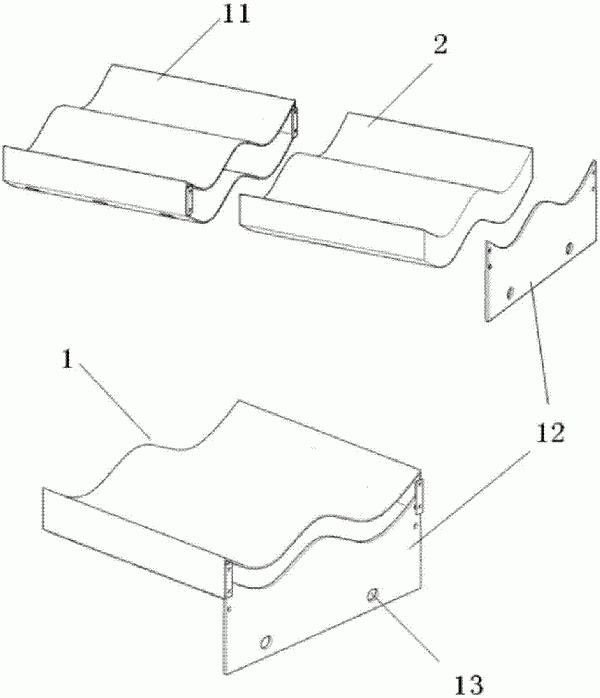 一種風(fēng)機(jī)盤管側(cè)板結(jié)構(gòu)的制作方法