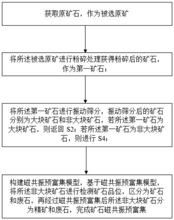 一種基于磁共振的礦物預(yù)富集方法與流程