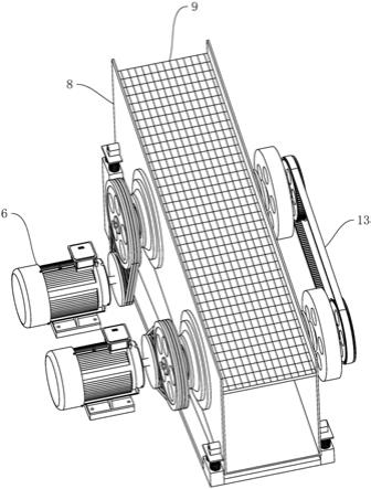 圓振動篩雙電機(jī)振動器同步帶輪偏心傳動結(jié)構(gòu)及振動篩的制作方法