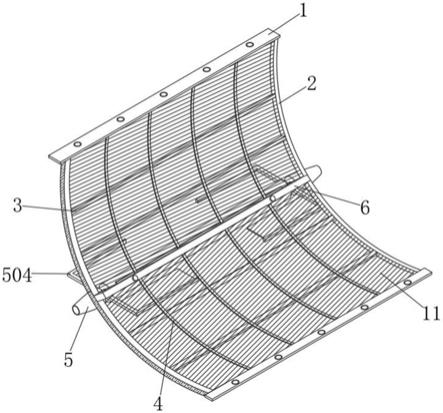 弧形篩的制作方法