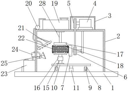 一種鋼結構加工用打磨機及其使用方法與流程