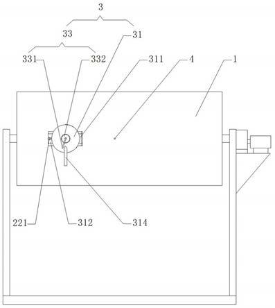 一種瓷器原料研磨用球磨機(jī)加料口的制作方法