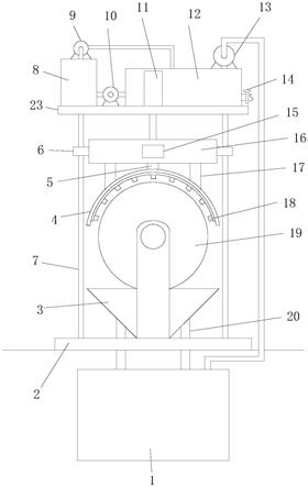 一種銅金粉球磨機(jī)用循環(huán)水冷卻裝置的制作方法