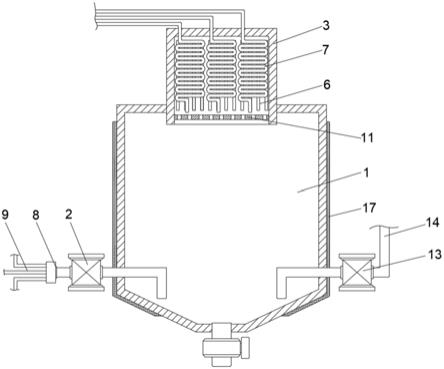 一種球磨機(jī)軸瓦和羅茨風(fēng)機(jī)的冷卻水循環(huán)系統(tǒng)的制作方法