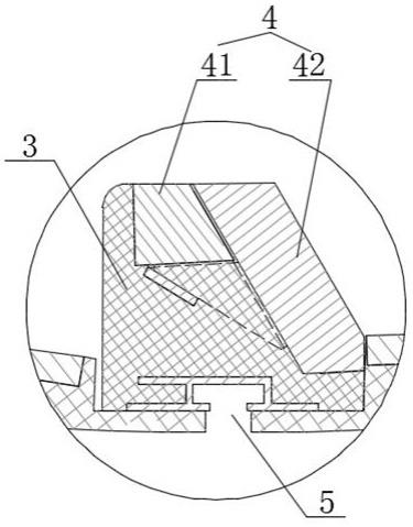 一種球磨機(jī)、半自磨機(jī)或自磨機(jī)的筒體復(fù)合襯板的結(jié)構(gòu)的制作方法