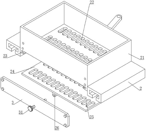 一種建筑施工用砂石多級篩分裝置的制作方法