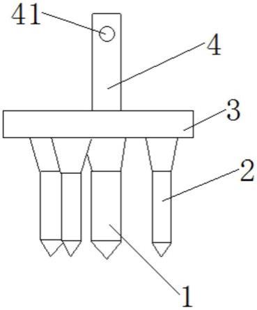 多頭式破碎錘頭的制作方法