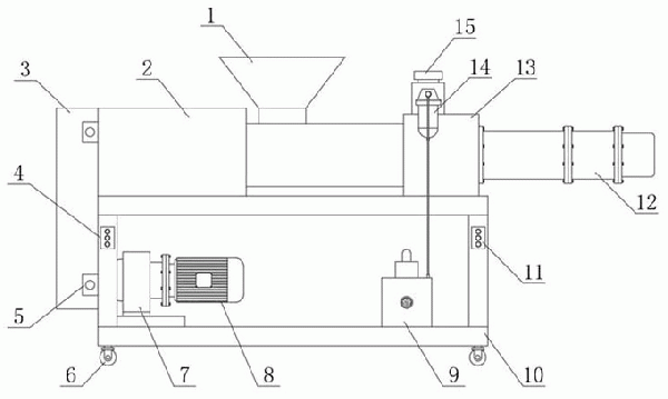 一種陶瓷泥料真空練泥機(jī)的制作方法