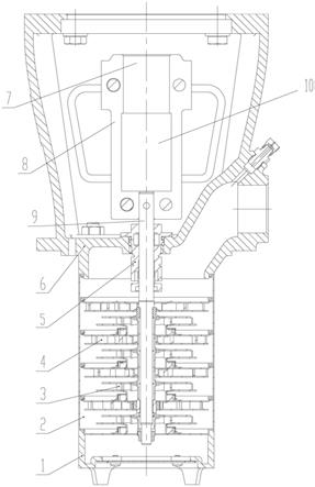 一種新型浸入式立式多級(jí)離心泵的制作方法