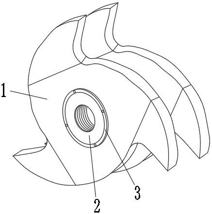 便于安裝固定的撕碎機(jī)刀片的制作方法