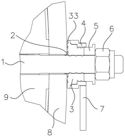 磨機(jī)用新型流阻密封組件的制作方法