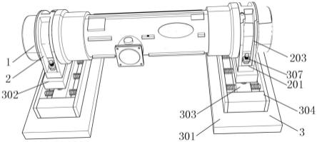 長筒振動電機機座的制作方法