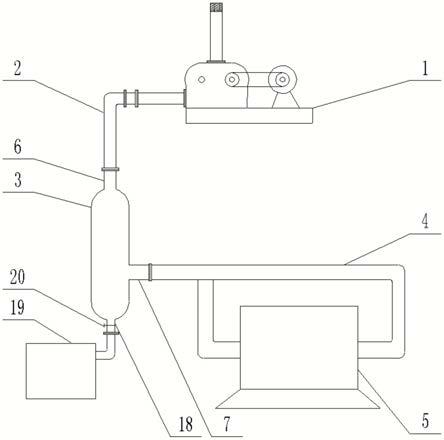 羅茨風(fēng)機(jī)氣力吹料系統(tǒng)的制作方法