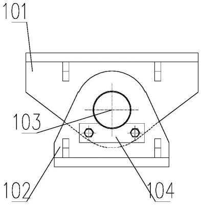 用于帶式輸送機(jī)廊道的支座結(jié)構(gòu)的制作方法