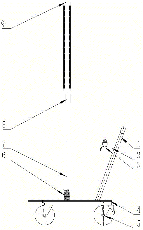 移動(dòng)式注漿鉆機(jī)的制作方法