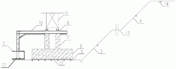 位于基坑邊坡上的塔吊基礎(chǔ)及其施工方法與流程