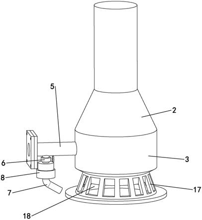 一種潛污泵用機(jī)械式反沖洗閥的制作方法