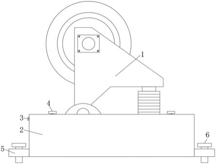 一種礦井提升用雙排滾輪罐耳的制作方法