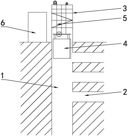 一種豎井安全鎖罐裝置的制作方法