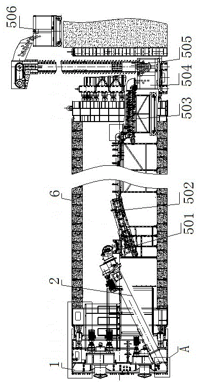 一種掘進(jìn)機(jī)排渣系統(tǒng)的制作方法