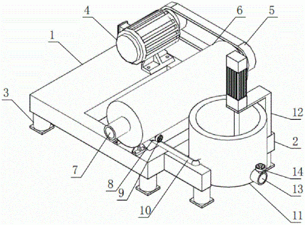 具備自動(dòng)搗渣組件的臥式離心機(jī)