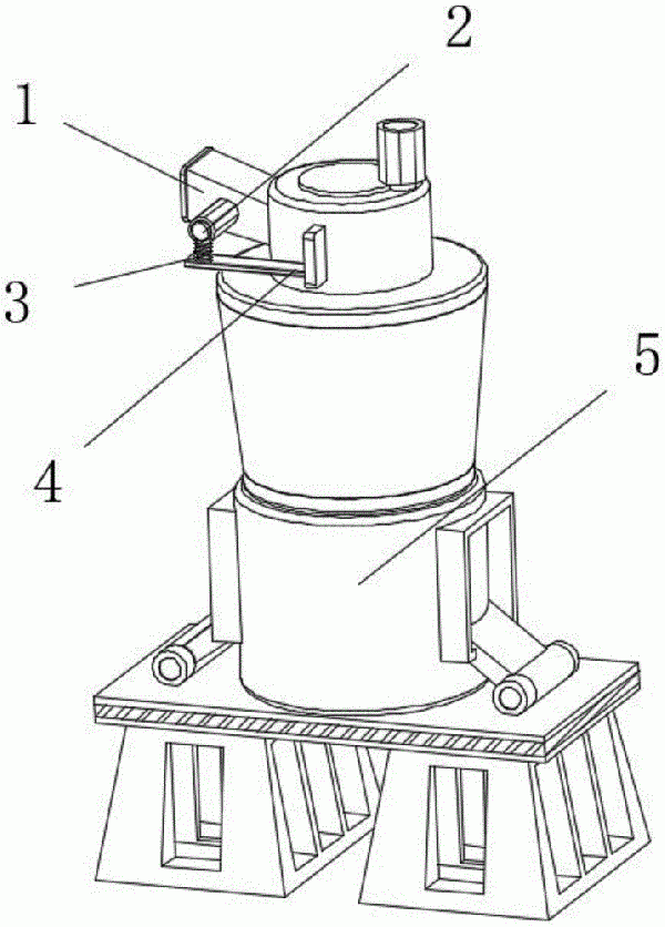 立式輥磨機(jī)出風(fēng)組件