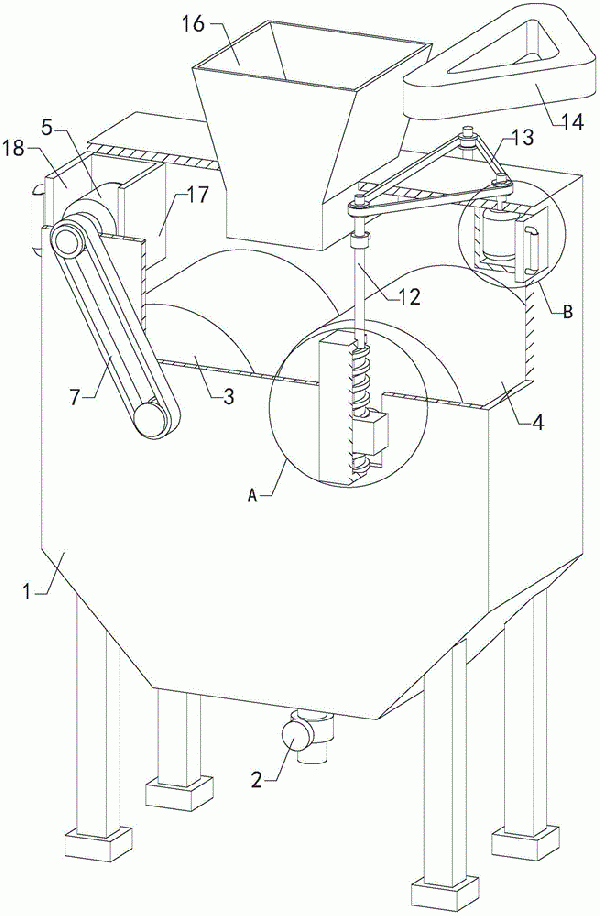 鋼渣砂單傳動高壓輥磨機