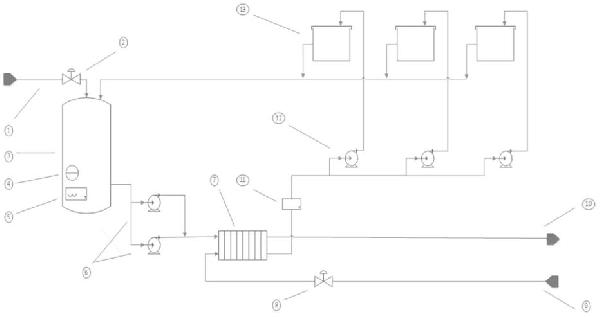 離心泵機(jī)械密封冷卻水循環(huán)供水系統(tǒng)的制作方法