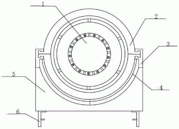 便于拆卸維護(hù)的旋挖鉆機(jī)動(dòng)力頭的制作方法