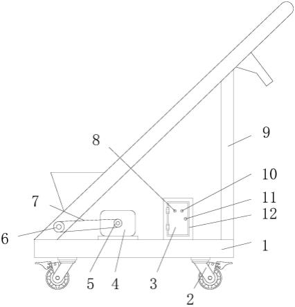 單斗提升機(jī)防倒轉(zhuǎn)安全機(jī)構(gòu)的制作方法