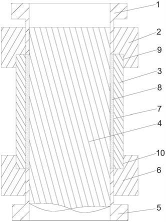 粉末冶金雙金屬滑動(dòng)軸承成型模具的制作方法