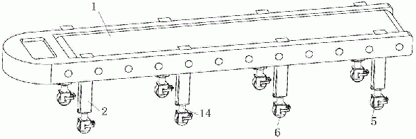 便于移動(dòng)的皮帶輸送機(jī)