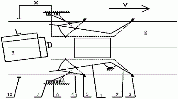 皮帶輸送機(jī)的箱式貨物對中機(jī)構(gòu)