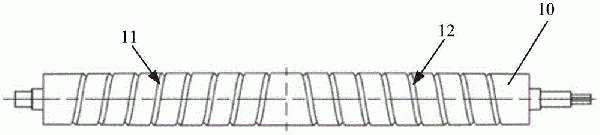 螺紋滾筒及包括其的皮帶輸送機(jī)