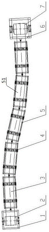 用于小曲線掘進(jìn)機(jī)的皮帶輸送機(jī)