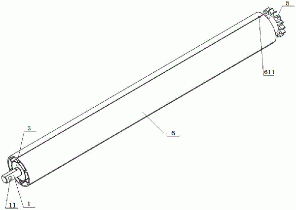 皮帶輸送機(jī)用主動(dòng)軸