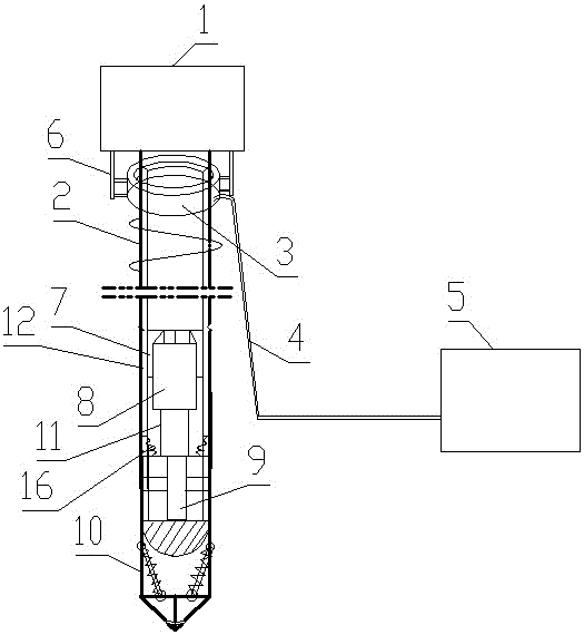 鉆進(jìn)和夯實(shí)一體的長(zhǎng)螺旋鉆機(jī)及鉆進(jìn)夯實(shí)方法與流程