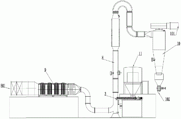 螺旋輸送機(jī)及具有其的氣流干燥系統(tǒng)