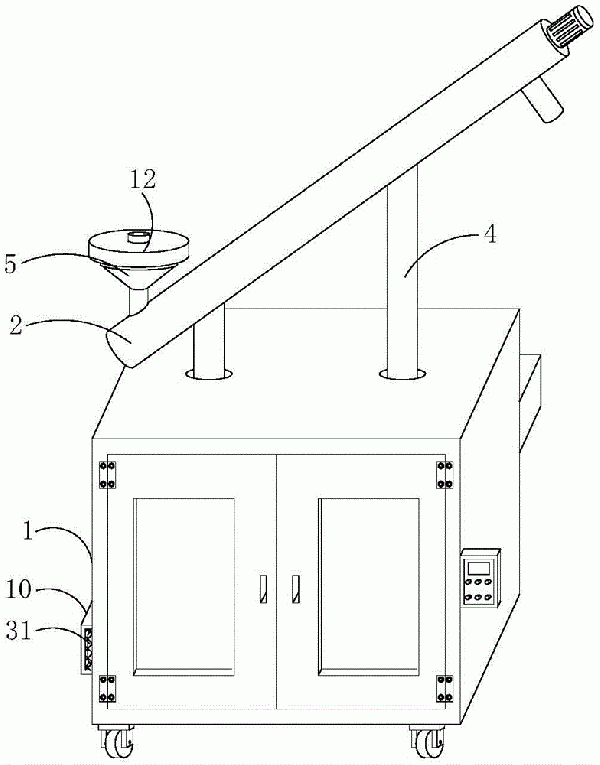 石墨生產用螺旋輸送機