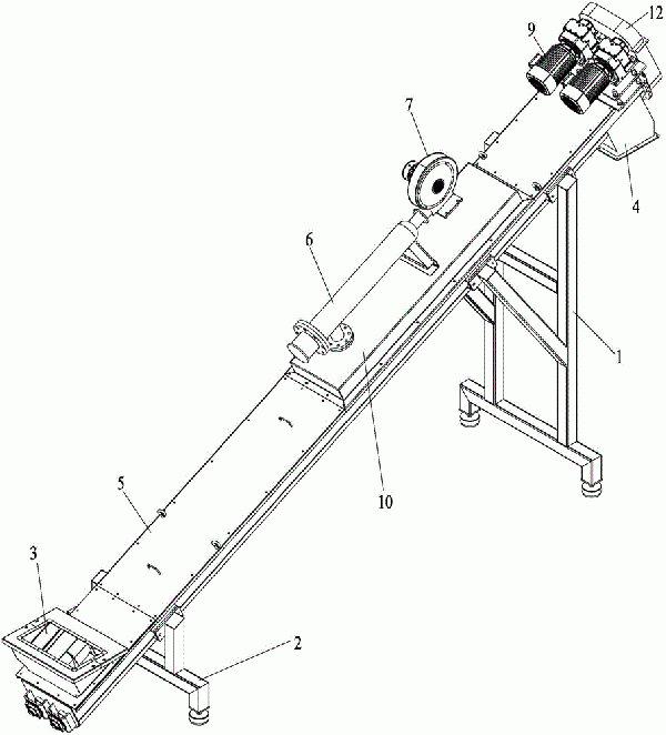 加熱式雙螺旋輸送機(jī)